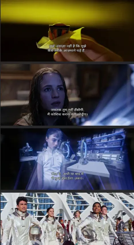 Download Tomorrowland (2015) English {Hindi Subtitle} Movie 480p | 720p BluRay 400MB | 900MB screenshots