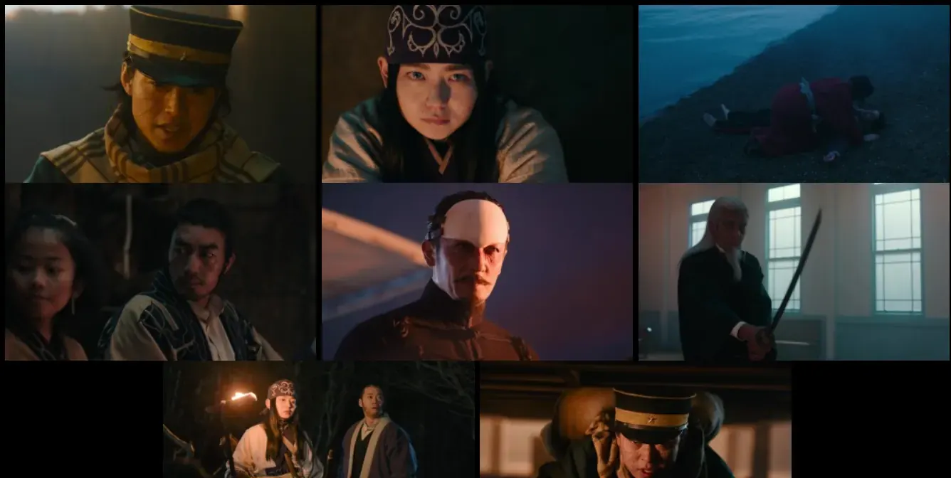 Golden Kamuy -The Abashiri Prison Raid- (2026) WEB-DL [Hindi (DD5.1) & English] 1080p 720p & 480p Dual Audio [x264/10Bit-HEVC] | Full Movie screenshots