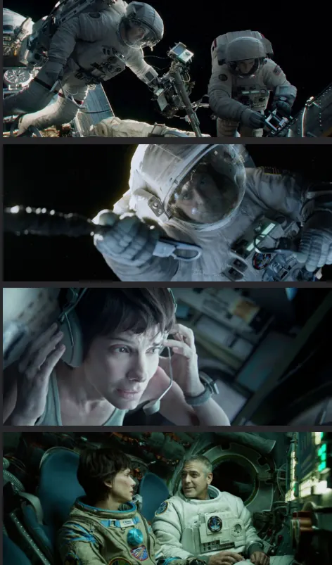 Gravity (2013) BluRay [Hindi (DD5.1) & English] 1080p 720p & 480p [x264/10Bit-HEVC] | Full Movie screenshots