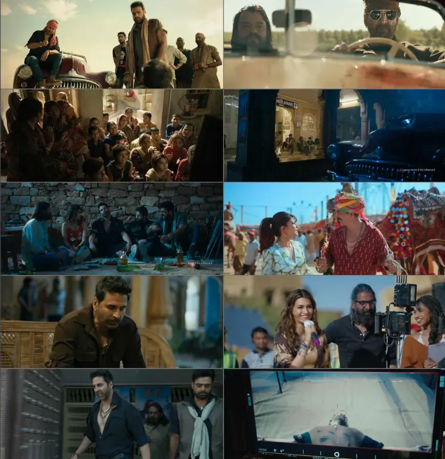 Bachchhan Paandey (2022) WEB-DL [Hindi DD5.1] 1080p 720p & 480p [x264/HEVC] HD | Full Movie screenshots