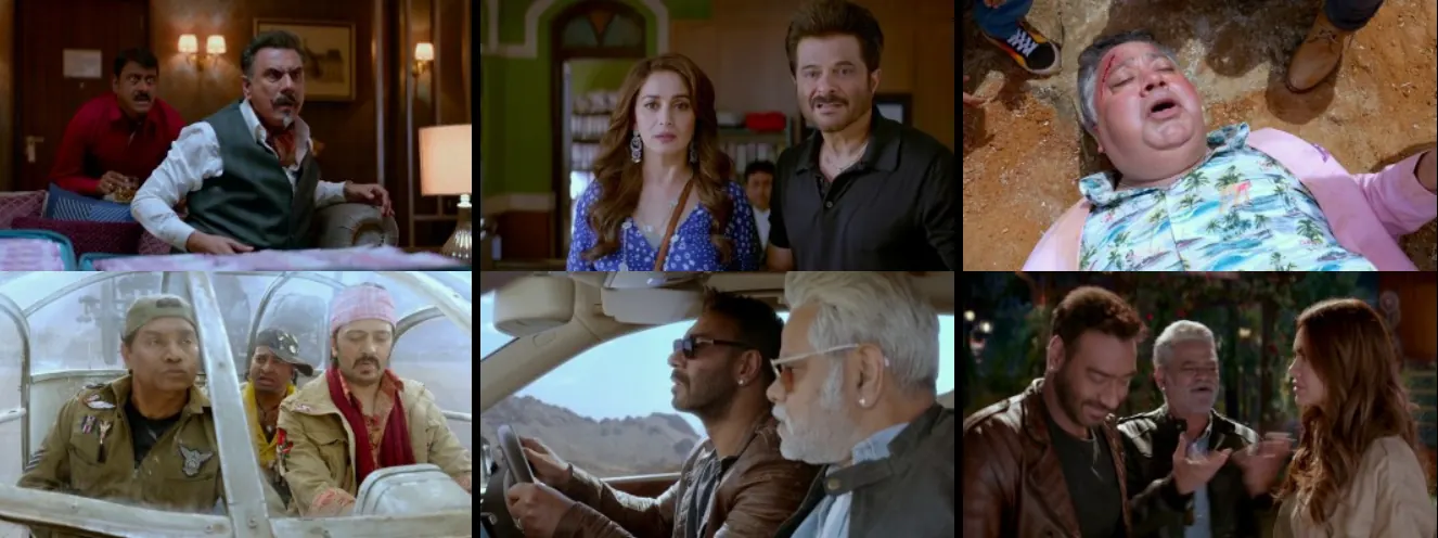 Total Dhamaal (2019) WEB-DL [Hindi AAC2.0] 1080p 720p & 480p [x264/HEVC] | Full Movie screenshots