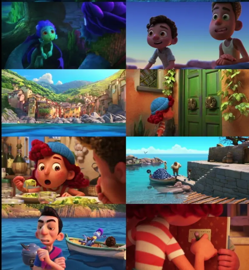 Luca (2021) BluRay Dual Audio [Hindi DD 5.1 & English] 1080p 720p & 480p x264 HD | Full Movie screenshots