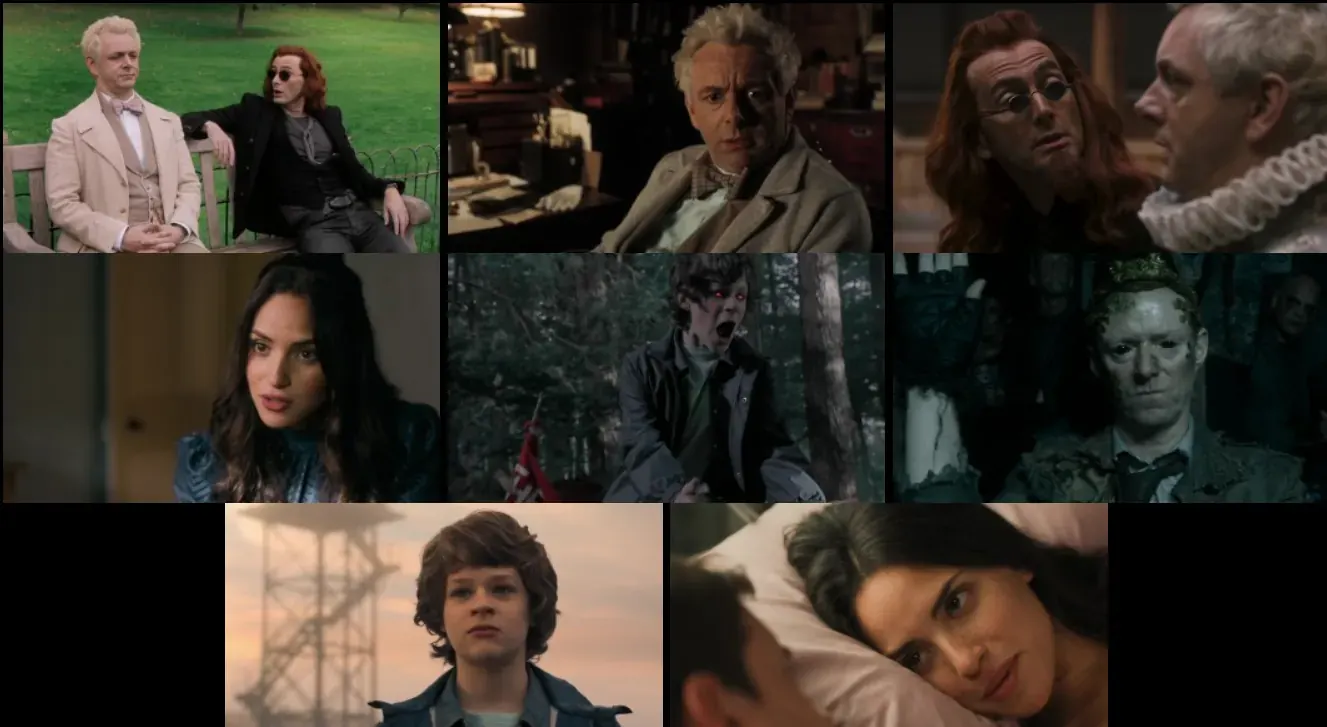 Good Omens Season 1 in Hindi & English 4K 1080p 720p & 480p| [pack] screenshots