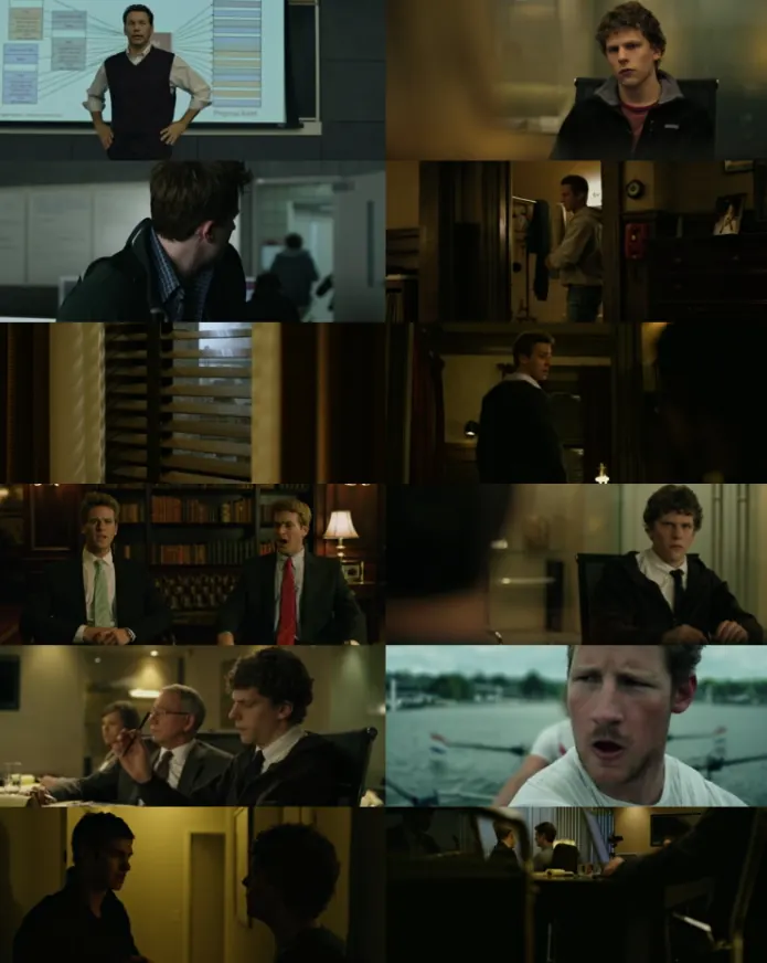 Download The Social Network 2010 Hindi & English 1080p 720p & 480p screenshots