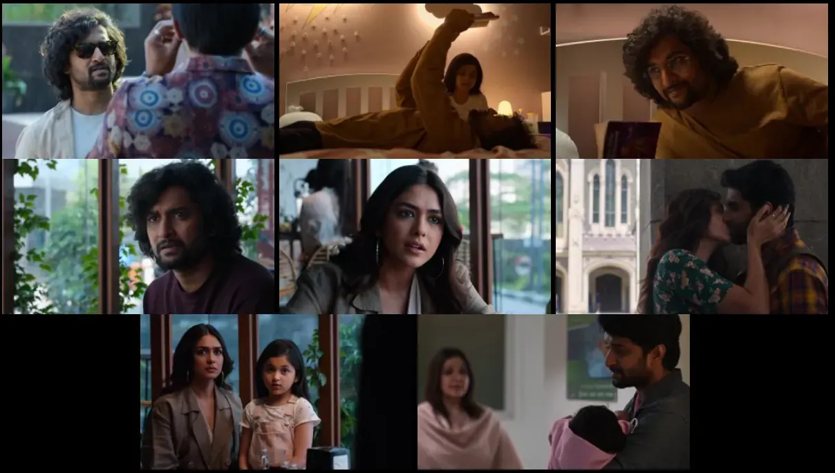 Hi Nanna (2023) WEB-DL [Hindi (ORG DD5.1) & Telugu] 1080p 720p & 480p Dual Audio [x264/10Bit-HEVC] HD | Full Movie screenshots