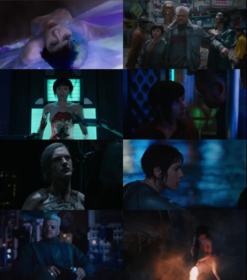 Download Ghost in the Shell 2017 full movie in Hindi Dubbed & English 2160p 1080p 720p 480p screenshots