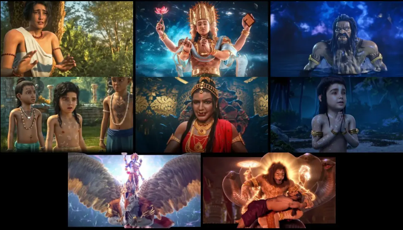 Mahavatar Narsimha (2025) WEB-DL [Hindi (DD5.1) & MULTi] 4K 1080p 720p & 480p [x264/10Bit-HEVC] | Full Movie screenshots
